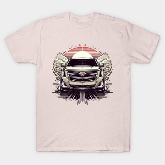 Cadillac Escalade T-Shirt by Vehicles-Art